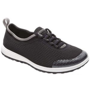 Rockport Black Mesh Lace Up Super Flexible Sneakers